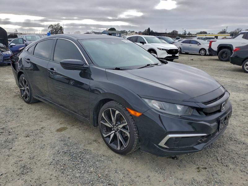 Photo 4 from auction – 2021 HONDA CIVIC LX with VIN 2HGFC2F69MH517907