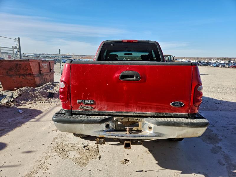 Photo 6 from auction – 2002 FORD F150 with VIN 1FTRX08LX2KC40195