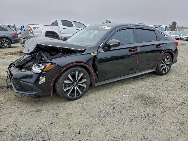 HONDA CIVIC EX 2024 with VIN 2HGFE1F71RH306785 - Photo from auction