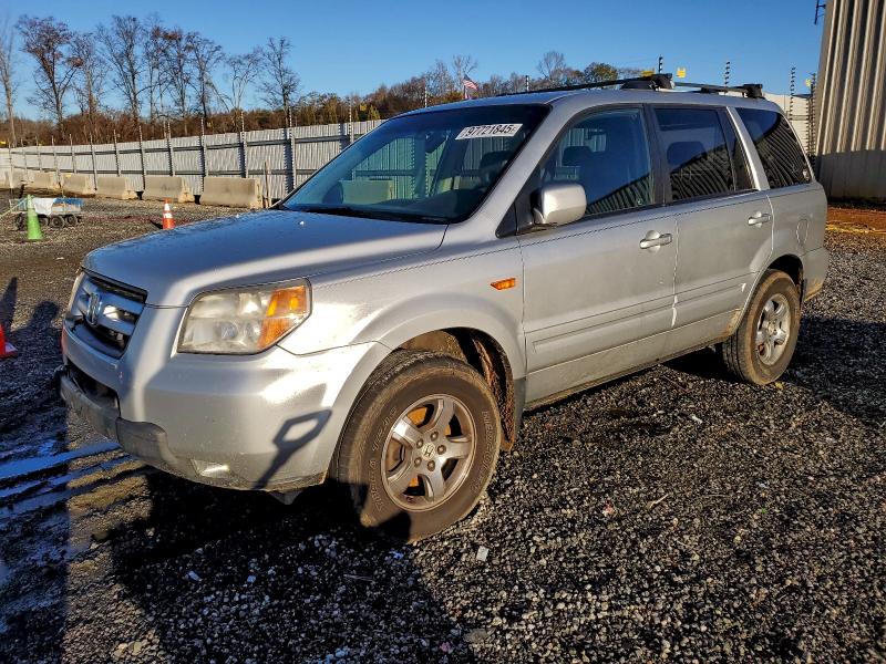 HONDA PILOT EXL 2008 with VIN 5FNYF28578B000104 - Photo from auction