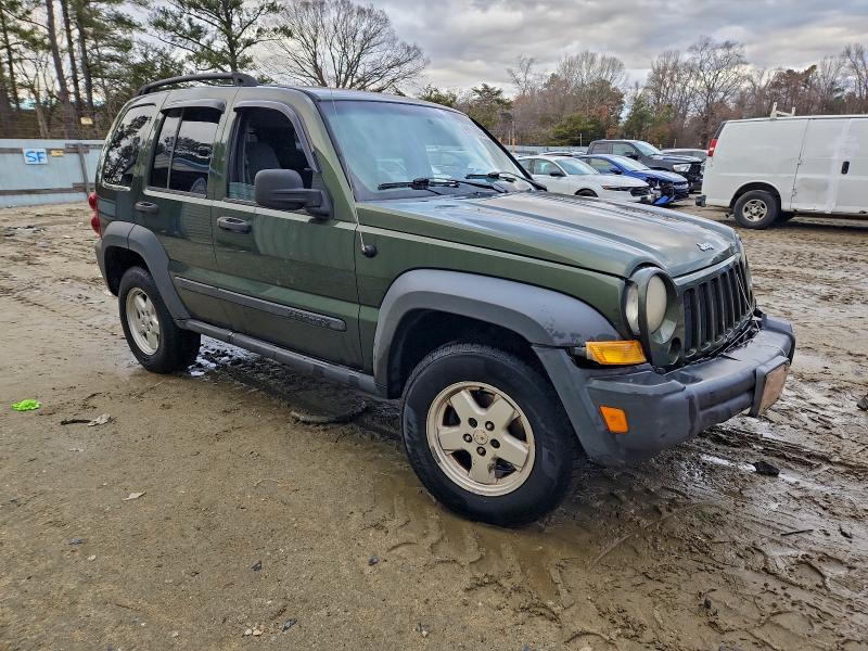 Photo 4 from auction – 2007 JEEP LIBERTY SP with VIN 1J4GL48K97W641538