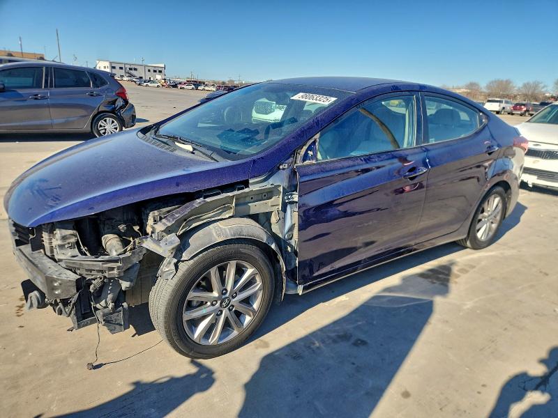 Photo 1 from auction – 2014 HYUNDAI ELANTRA with VIN 5NPDH4AE0EH466579