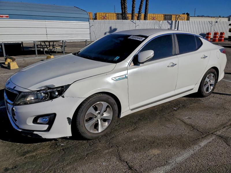 KIA OPTIMA HYB 2015 with VIN KNAGM4AD7F5083530 - Photo from auction