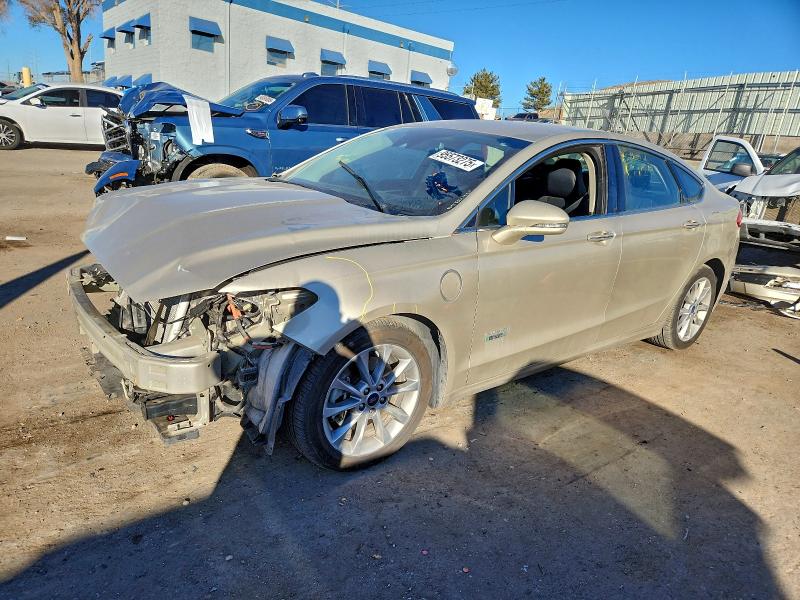 FORD FUSION TIT 2017 with VIN 3FA6P0SU2HR129784 - Photo from auction