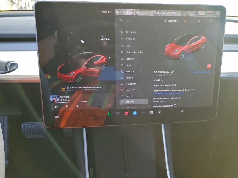 Photo 9 from auction – 2018 TESLA MODEL 3 with VIN 5YJ3E1EA6JF049146