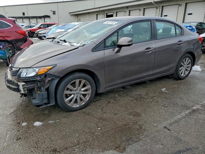 HONDA CIVIC EXL 2012 with VIN 19XFB2F93CE044690 - Photo from auction