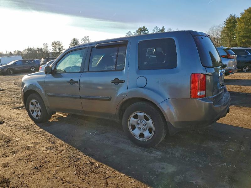 Photo 2 from auction – 2012 HONDA PILOT LX with VIN 5FNYF3H25CB026432