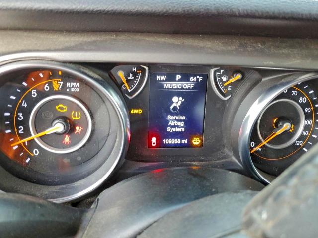 Photo 9 from auction – 2020 JEEP GLADIATOR with VIN 1C6HJTAG5LL159717