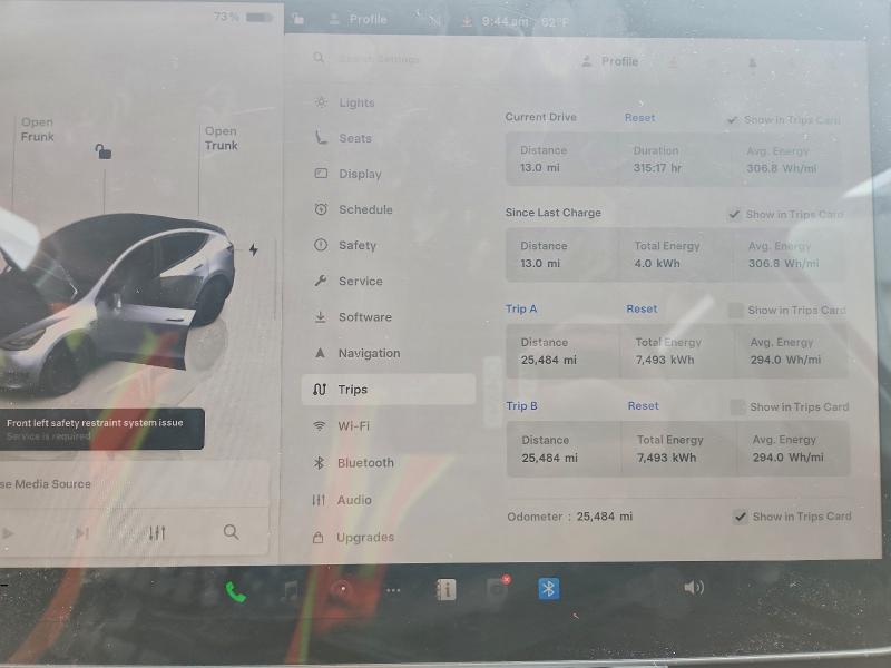 Photo 9 from auction – 2024 TESLA MODEL Y with VIN 7SAYGDEF1RA291707