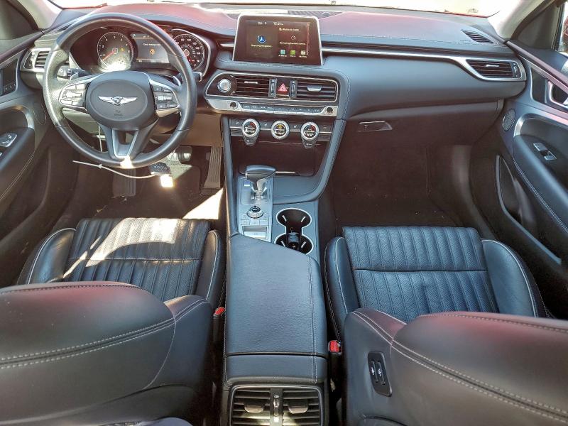 Photo 8 from auction – 2021 GENESIS G70 ELITE with VIN KMTG34LA3MU072148