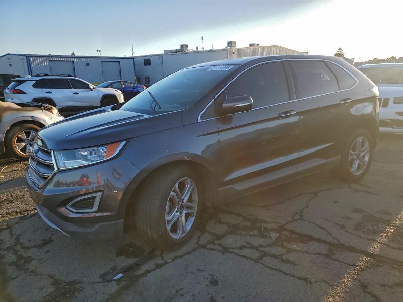 FORD EDGE TITAN 2017 with VIN 2FMPK3K94HBB98741 - Photo from auction