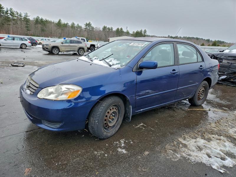 TOYOTA COROLLA CE 2003 с VIN 2T1BR32E33C139235 - Фото с аукциона