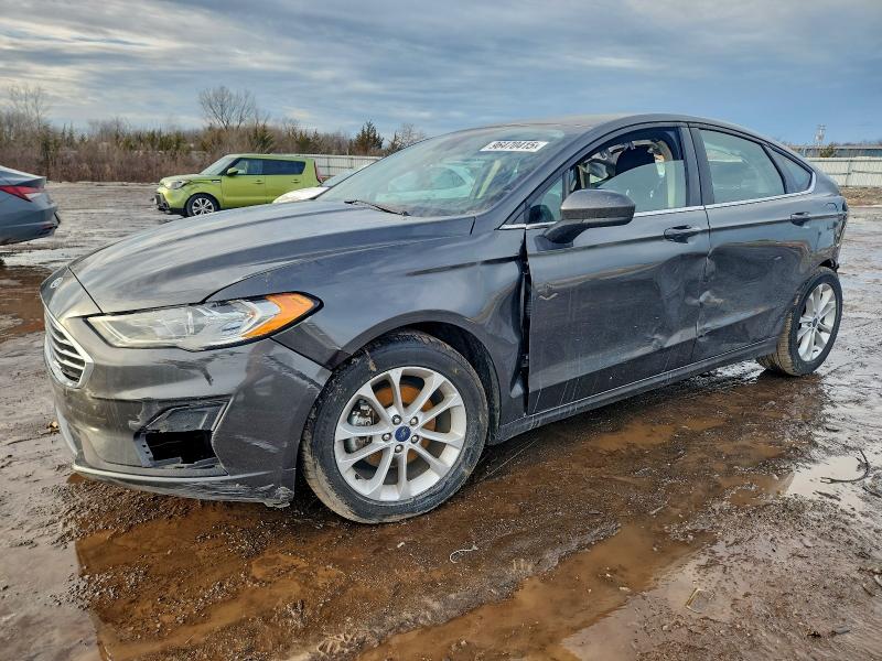 FORD FUSION SE 2020 with VIN 3FA6P0HD4LR107625 - Photo from auction