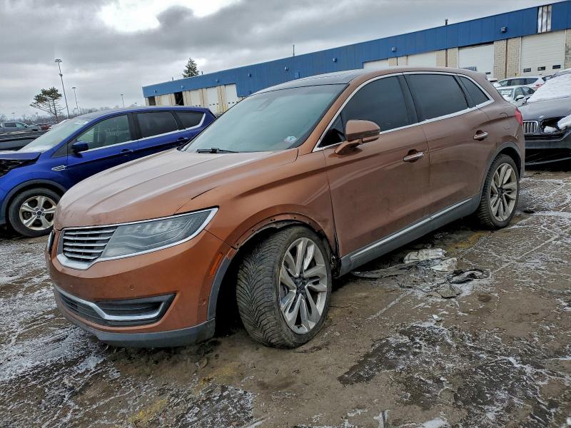 LINCOLN MKX BLACK 2017 with VIN 2LMPJ9JP3HBL11380 - Photo from auction