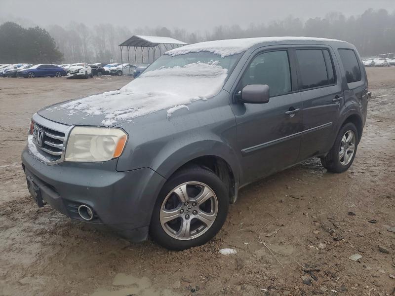 HONDA PILOT EXLN 2015 with VIN 5FNYF4H74FB027576 - Photo from auction