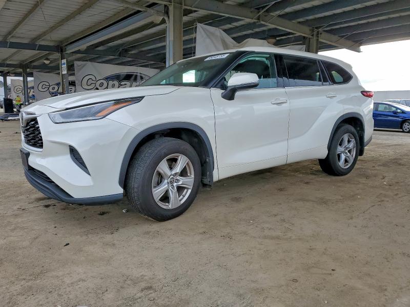 TOYOTA HIGHLANDER 2021 with VIN 5TDCZRBH1MS134951 - Photo from auction