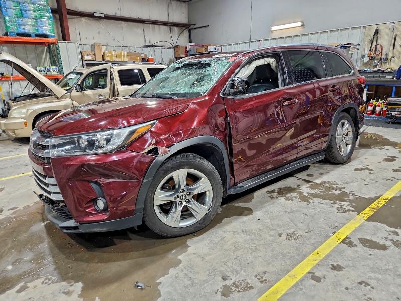 TOYOTA HIGHLANDER 2017 with VIN 5TDDZRFH7HS364708 - Photo from auction