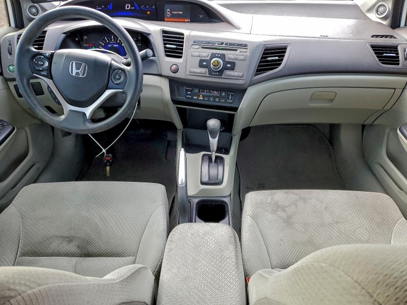 Photo 8 from auction – 2012 HONDA CIVIC HYBR with VIN JHMFB4F22CS003204