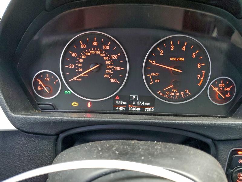 Photo 9 from auction – 2013 BMW 320 I with VIN WBA3B1C51DF461695