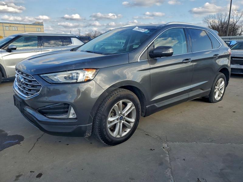 FORD EDGE SEL 2019 with VIN 2FMPK4J97KBC03378 - Photo from auction