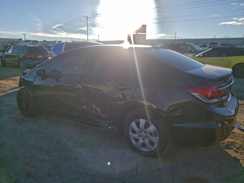 Photo 2 from auction – 2014 HONDA CIVIC LX with VIN 19XFB2F59EE242383