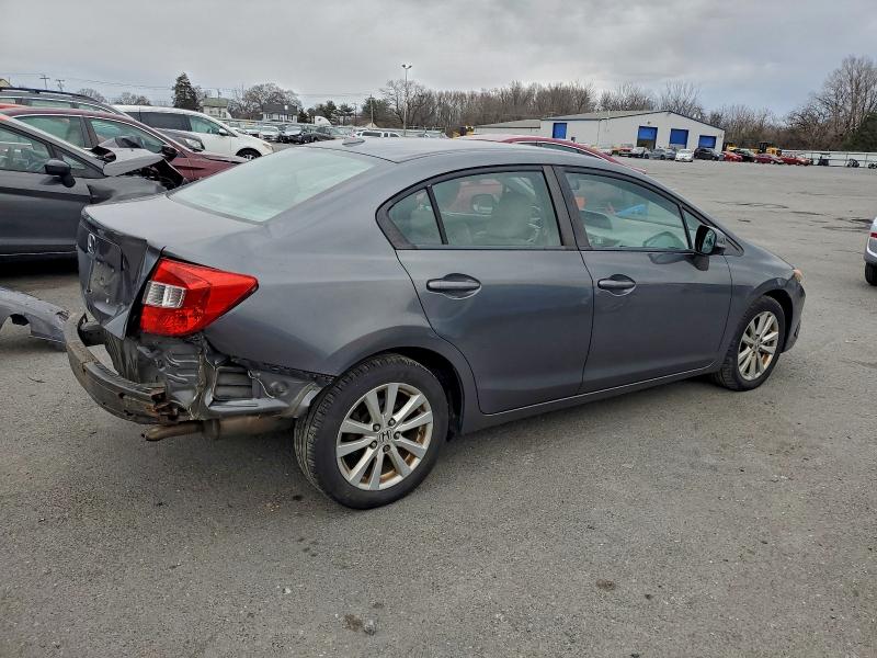 Photo 3 from auction – 2012 HONDA CIVIC EXL with VIN 19XFB2F92CE358492