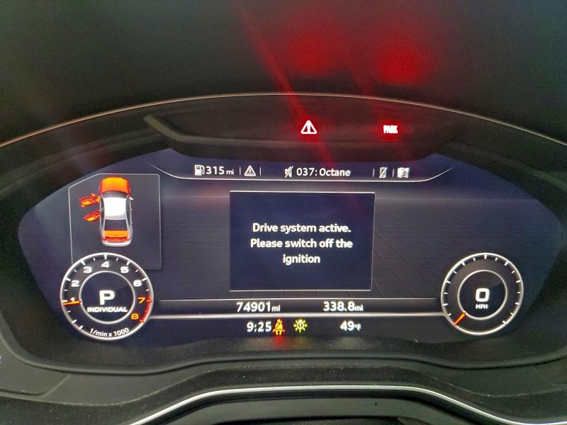 Photo 9 from auction – 2018 AUDI A4 PREMIUM with VIN WAUENAF42JA141975