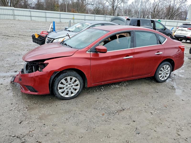 NISSAN SENTRA S 2017 with VIN 3N1AB7AP9HL636839 - Photo from auction