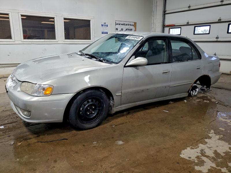 TOYOTA COROLLA CE 2001 with VIN 1NXBR12E61Z443515 - Photo from auction