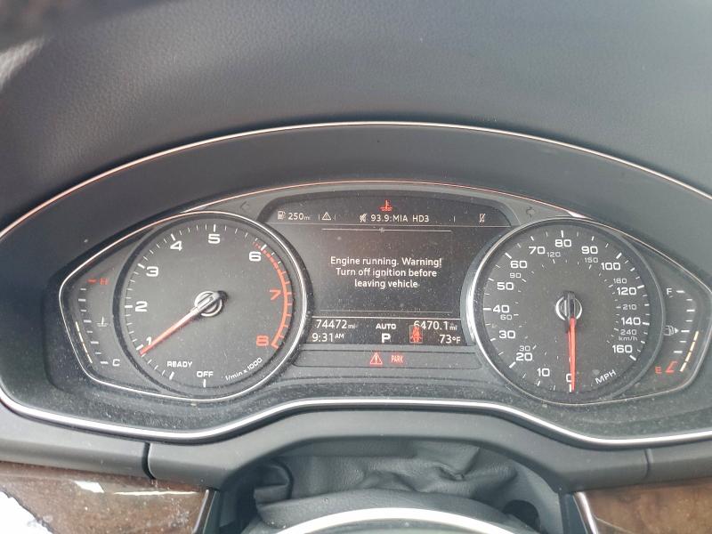 Photo 9 from auction – 2019 AUDI Q5 PREMIUM with VIN WA1ANAFY1K2099230