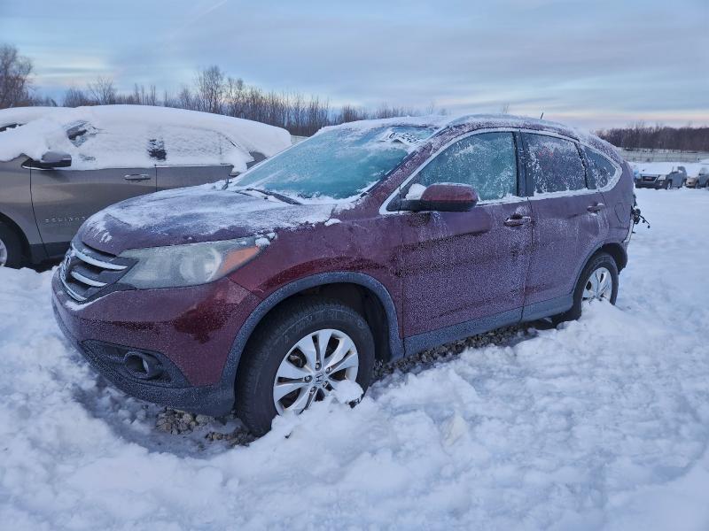 Photo 1 from auction – 2014 HONDA CR-V EXL with VIN 5J6RM4H79EL114468