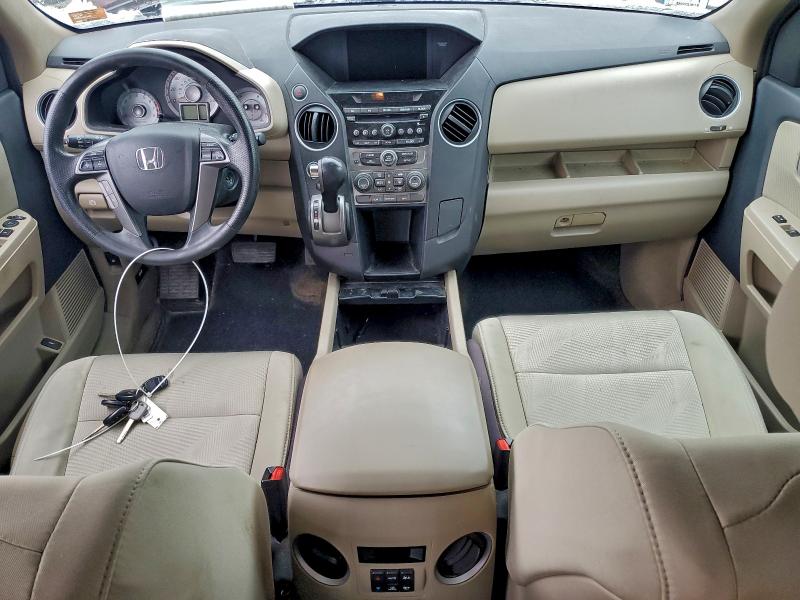 Photo 8 from auction – 2013 HONDA PILOT LX with VIN 5FNYF4H2XDB083412