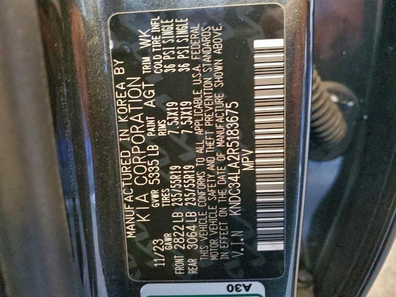 Photo 14 from auction – 2024 KIA EV6 LIGHT with VIN KNDC34LA2R5183675