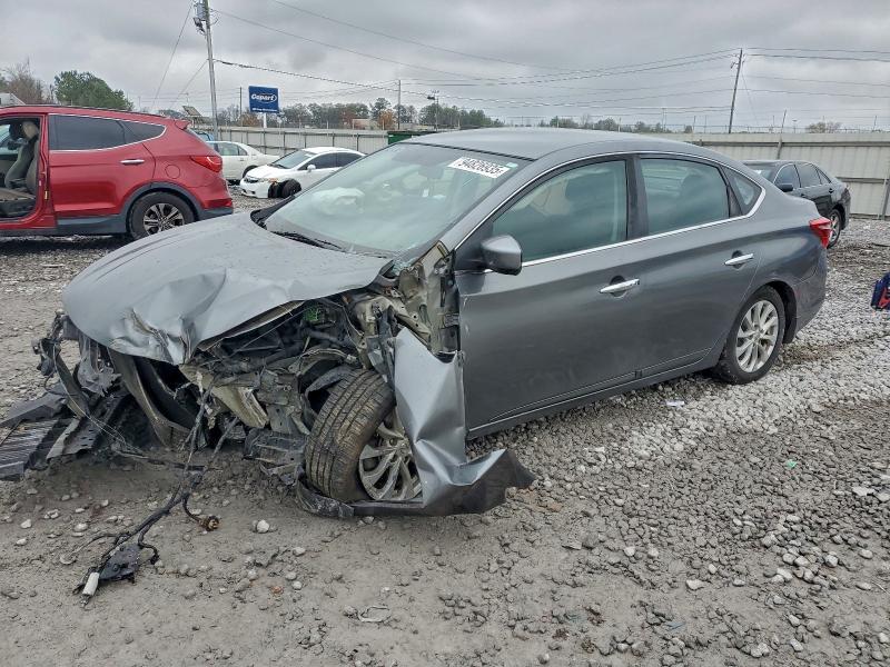 NISSAN SENTRA S 2018 with VIN 3N1AB7AP5JY204953 - Photo from auction