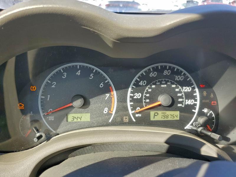 Photo 9 from auction – 2009 TOYOTA COROLLA BA with VIN 1NXBU40E49Z049798