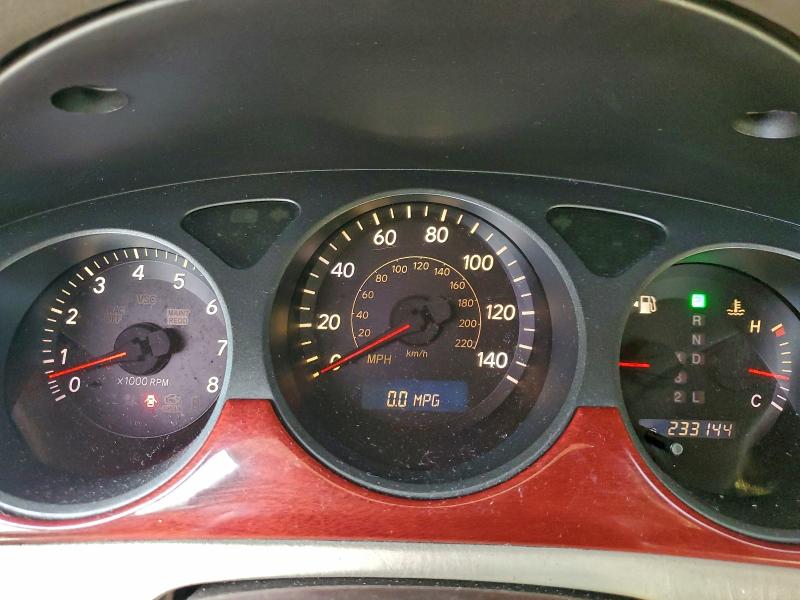 Photo 9 from auction – 2003 LEXUS ES 300 with VIN JTHBF30GX30121689