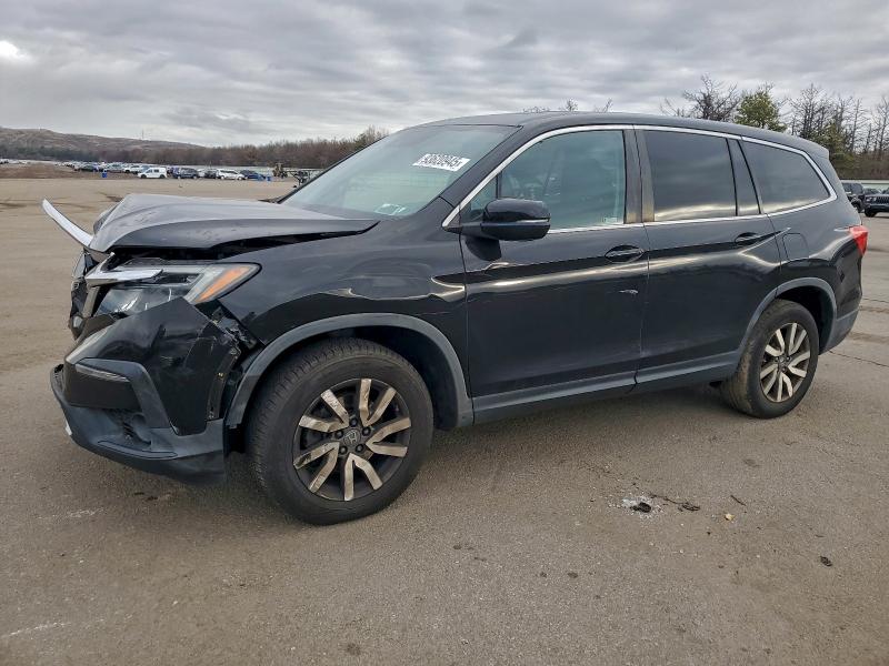 HONDA PILOT EXL 2019 with VIN 5FNYF6H59KB054972 - Photo from auction