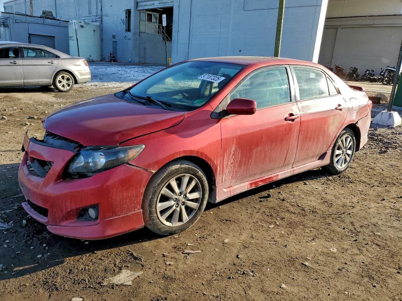 TOYOTA COROLLA BA 2010 z numerem VIN 2T1BU4EE8AC240820 - Zdjęcie z aukcji