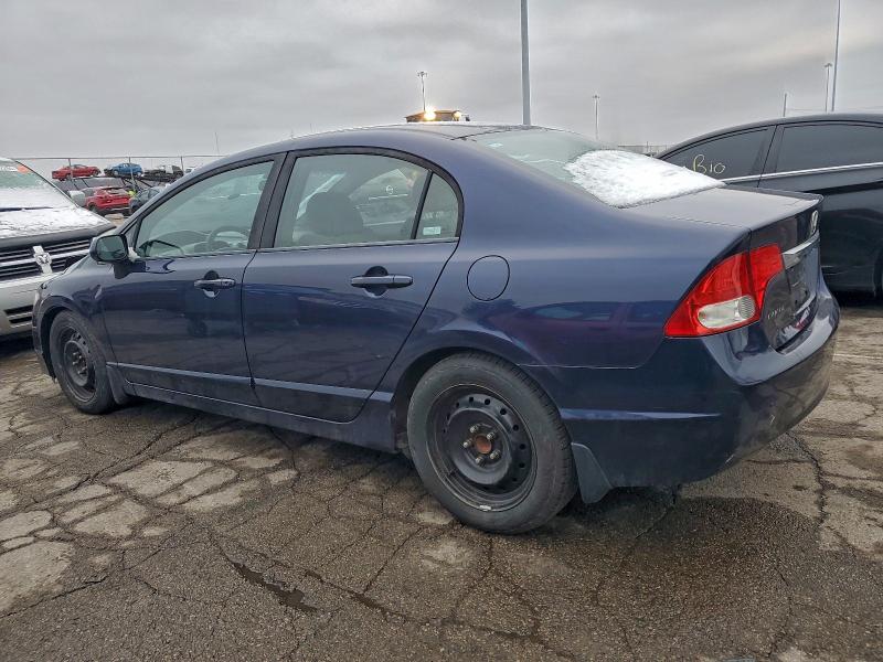 Photo 2 from auction – 2009 HONDA CIVIC LX with VIN 19XFA16509E026635