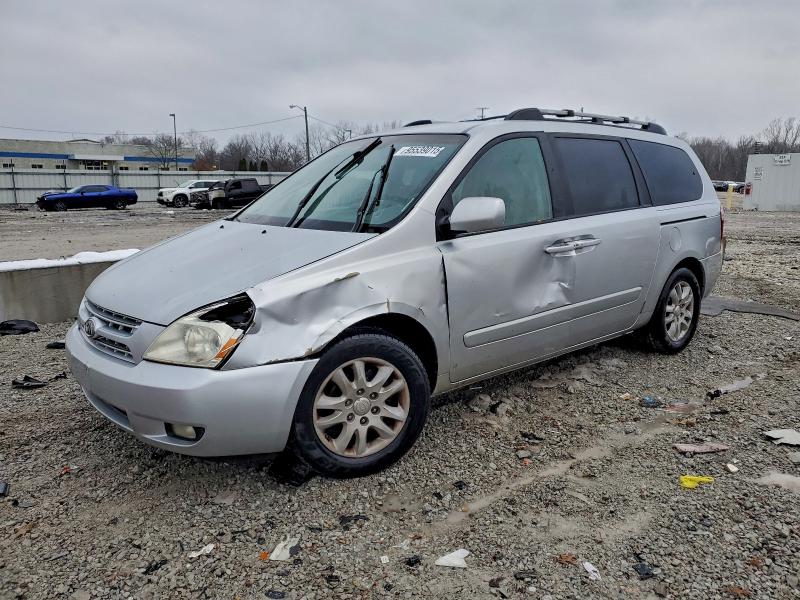 KIA SEDONA EX 2008 with VIN KNDMB233X86204262 - Photo from auction