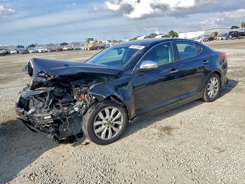 KIA OPTIMA EX 2014 with VIN 5XXGN4A70EG264182 - Photo from auction