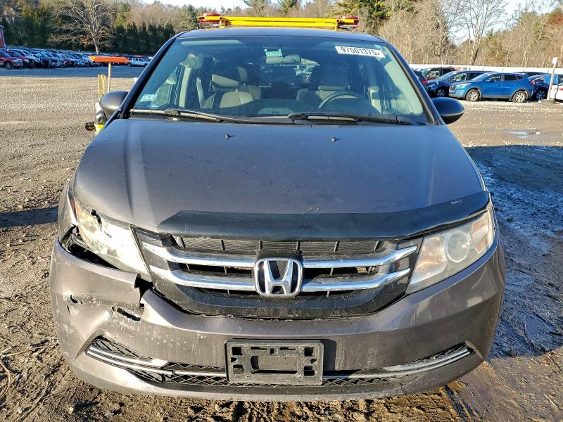Photo 5 from auction – 2015 HONDA ODYSSEY EX with VIN 5FNRL5H44FB015582