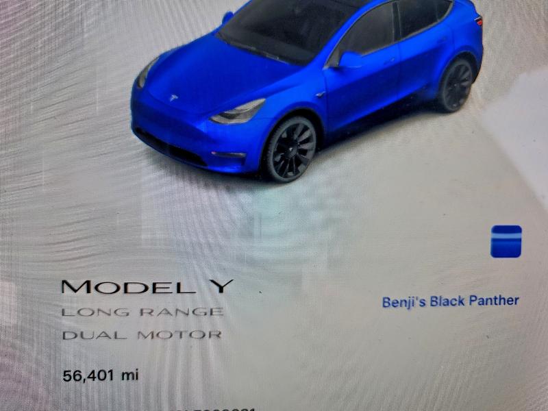 Photo 9 from auction – 2020 TESLA MODEL Y with VIN 5YJYGDEE8LF029231
