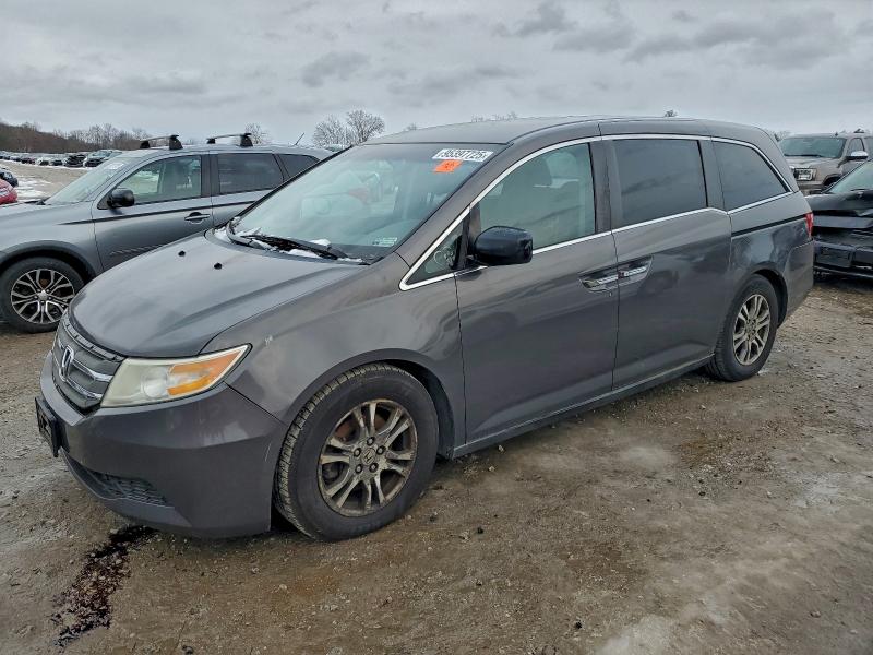 HONDA ODYSSEY EX 2013 with VIN 5FNRL5H40DB061262 - Photo from auction