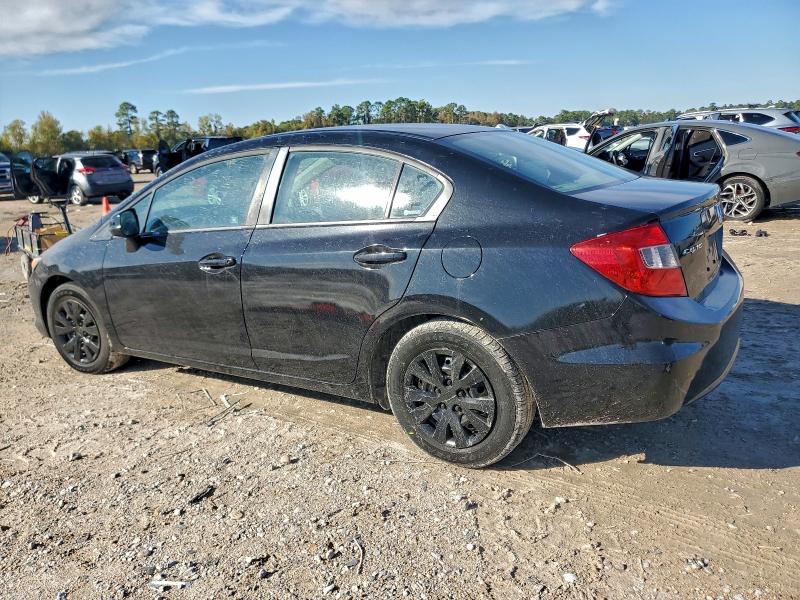 Photo 2 from auction – 2012 HONDA CIVIC LX with VIN 19XFB2F52CE391456