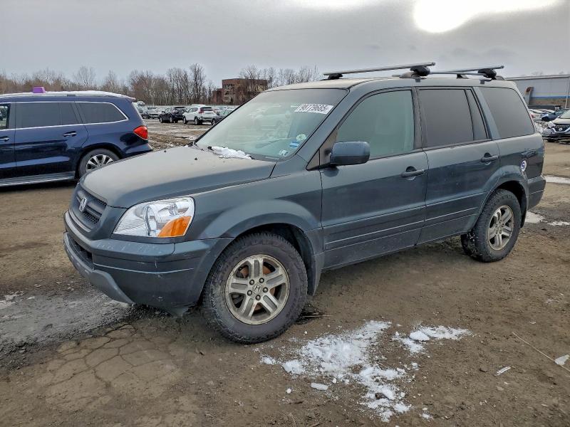 HONDA PILOT EXL 2004 with VIN 2HKYF18564H591256 - Photo from auction