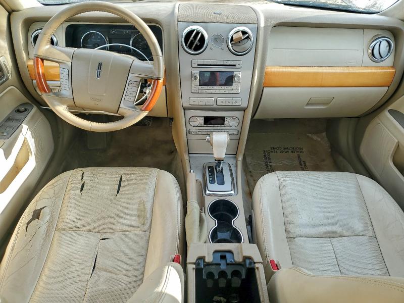 Photo 8 from auction – 2007 LINCOLN MKZ with VIN 3LNHM26T27R614400
