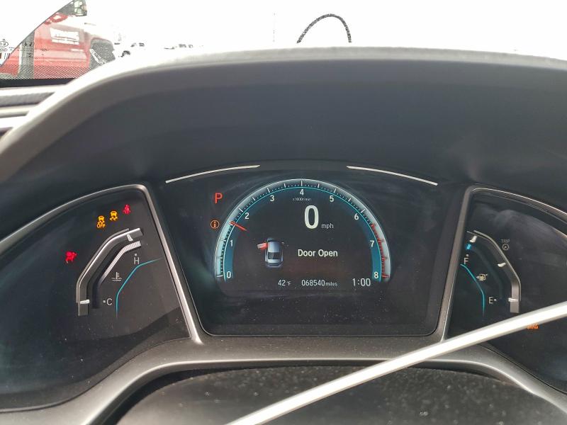 Photo 9 from auction – 2017 HONDA CIVIC EX with VIN 19XFC1F30HE029235