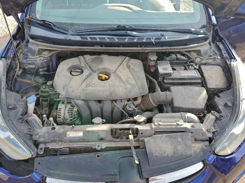 Photo 11 from auction – 2012 HYUNDAI ELANTRA GL with VIN 5NPDH4AE7CH074048