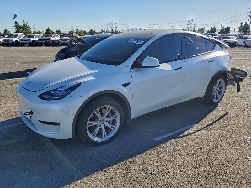 TESLA MODEL Y 2021 with VIN 5YJYGAEE6MF196235 - Photo from auction